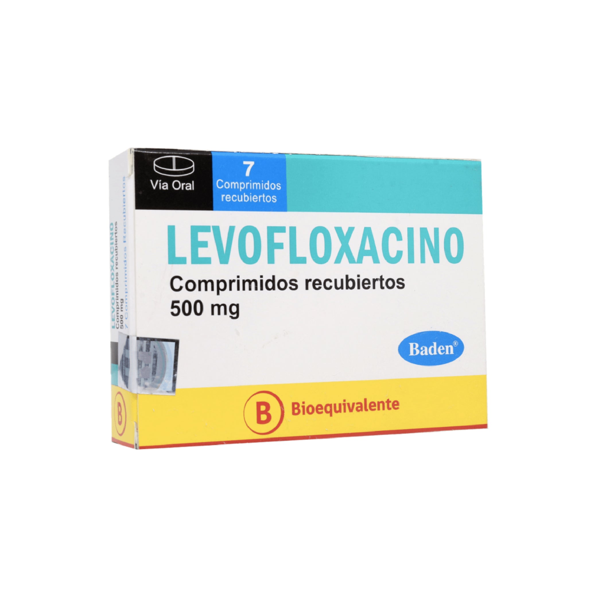LEVOFLOXACINO COM 500MG X7