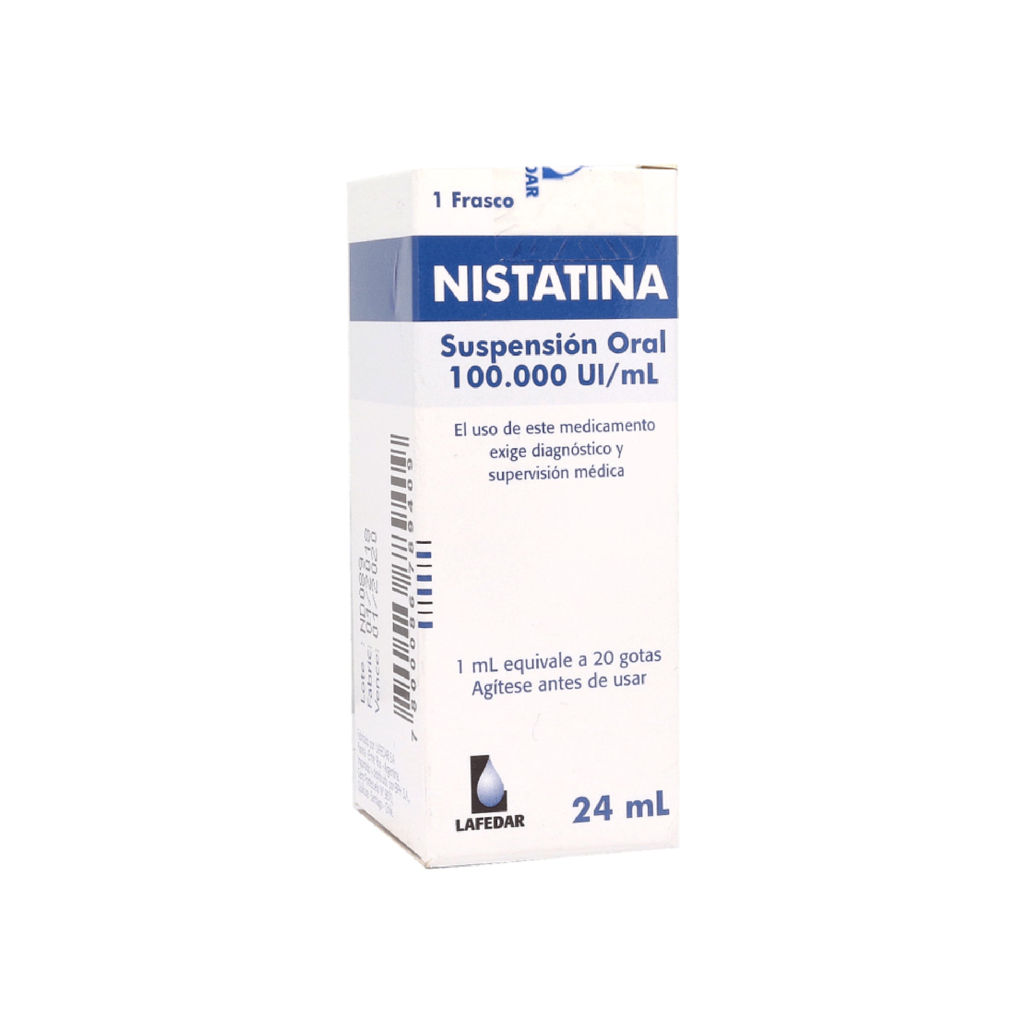 NISTATINA sus 100000UI X 24 ml
