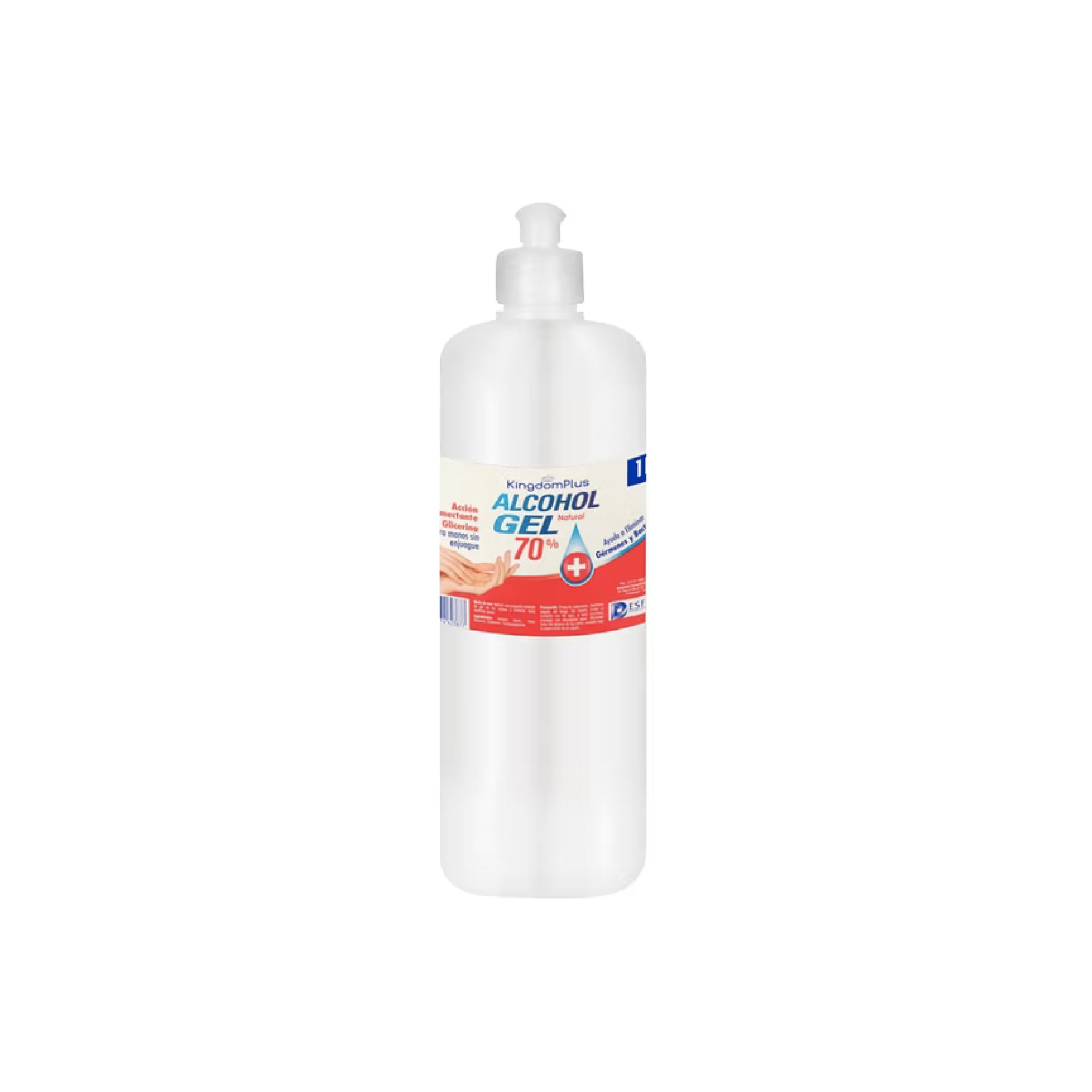 KINGDOM PLUS ALCOHOL GEL NAT. 1000ML