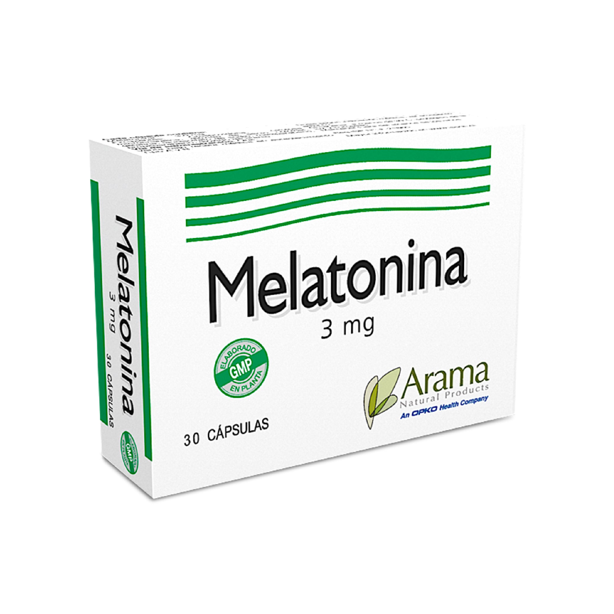 MELATONINA 3 mg Caps. x 30