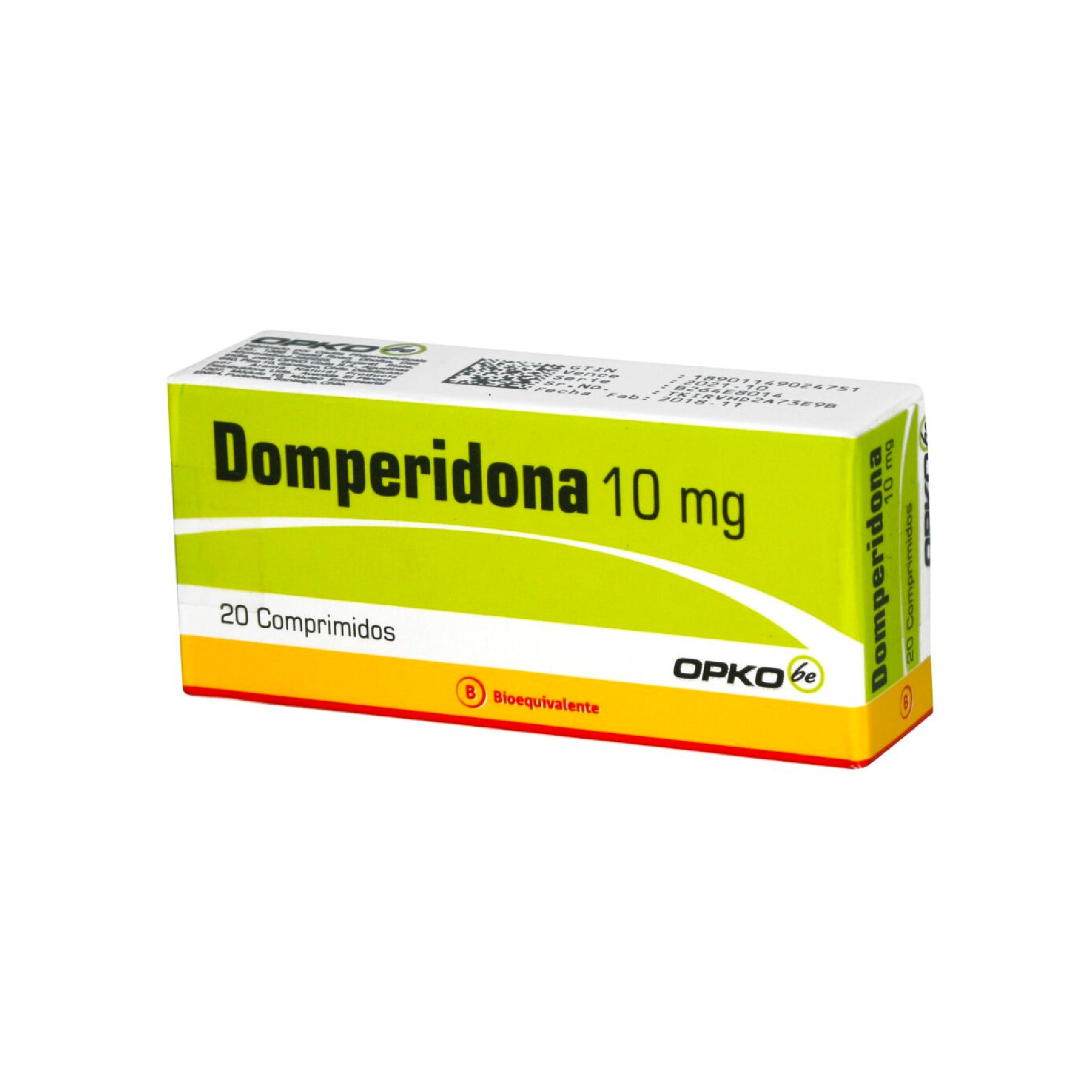 DOMPERIDONA 10mg Comp. x 20
