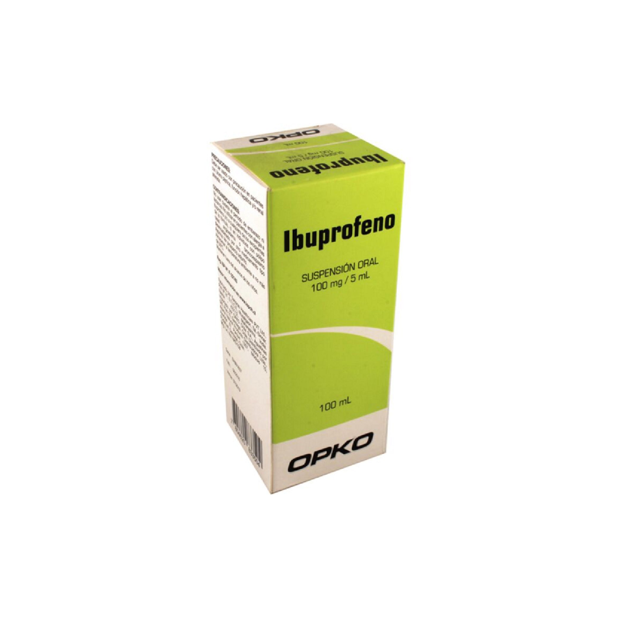 IBUPROFENO 100mg/5ml susp. X 100 ml