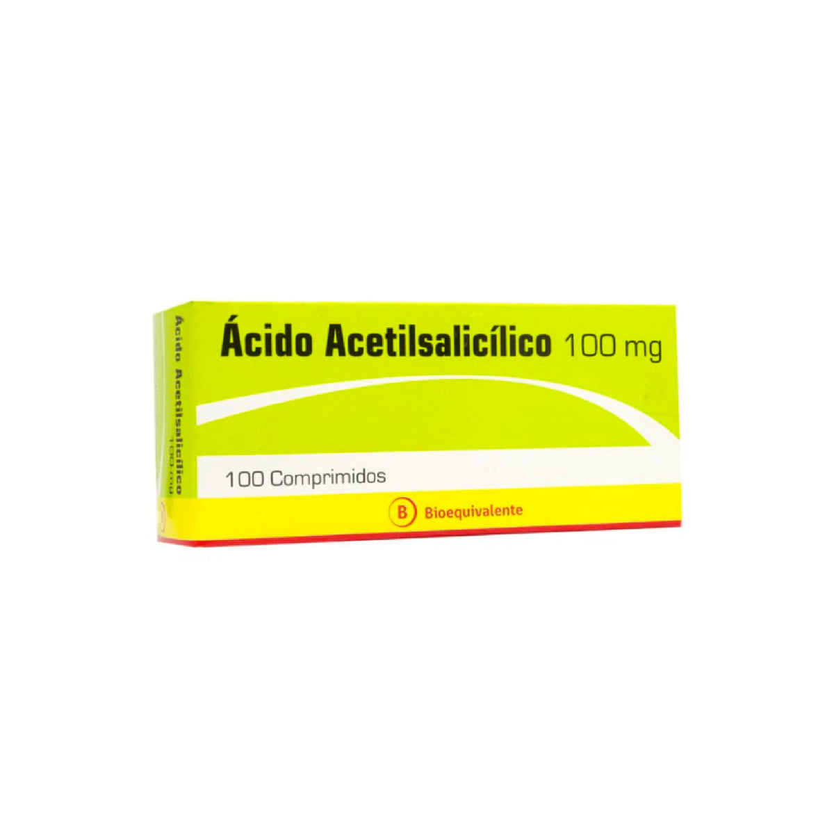 ÁCIDO ACETILSALICILICO 100 mg comp. X 100