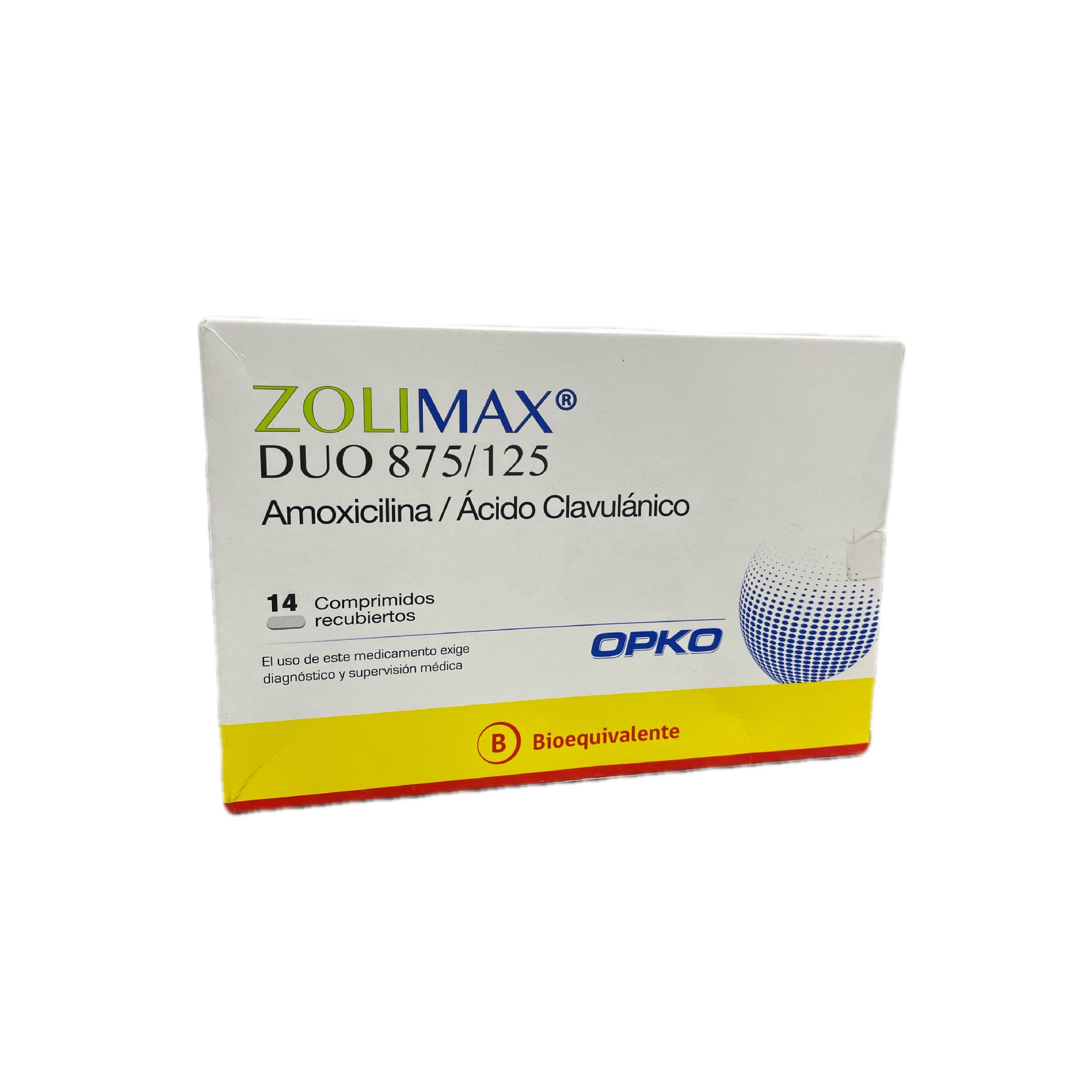 ZOLIMAX DUO 875mg/125mg Comp. Rec. x 14