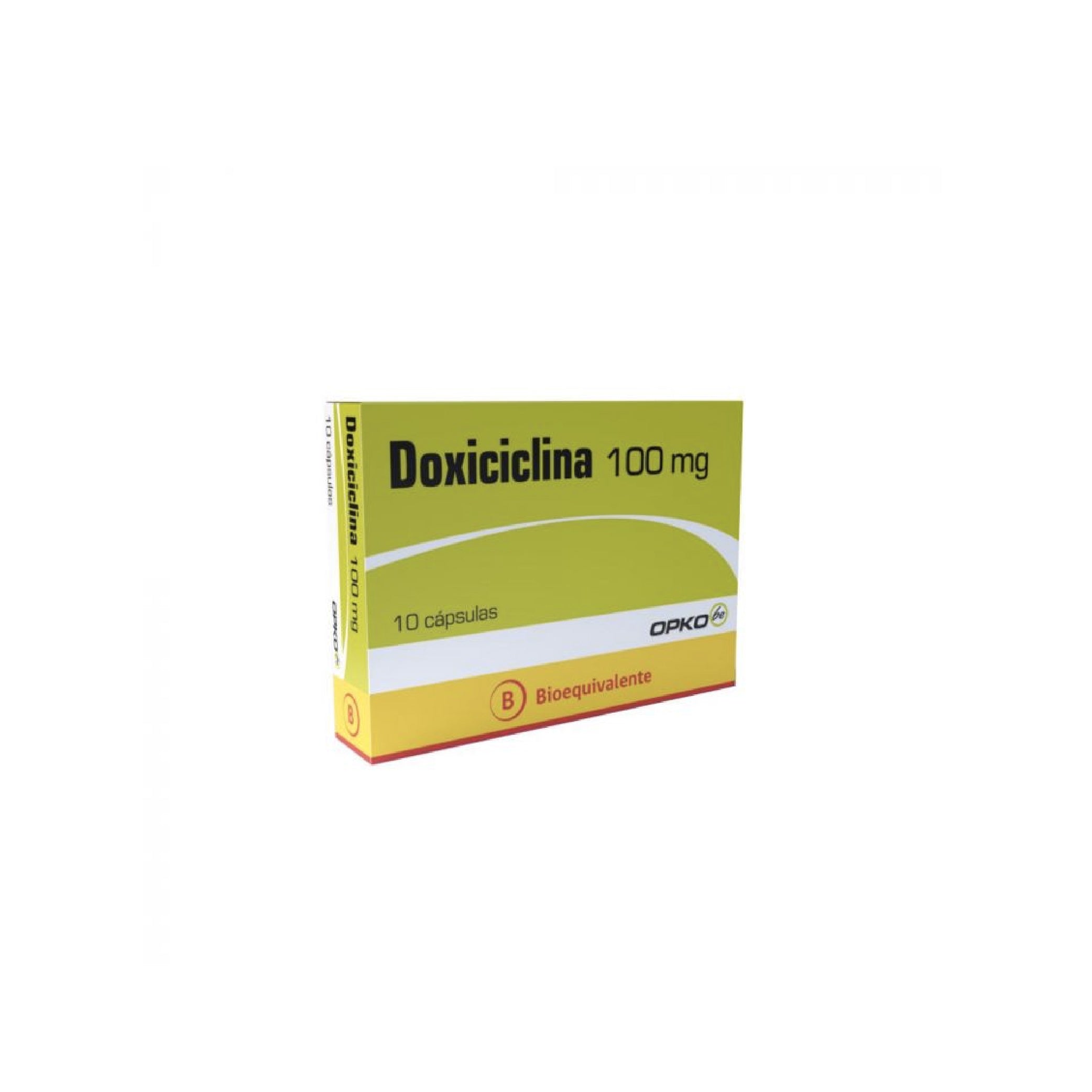 DOXICICLINA 100mg caps. X 10