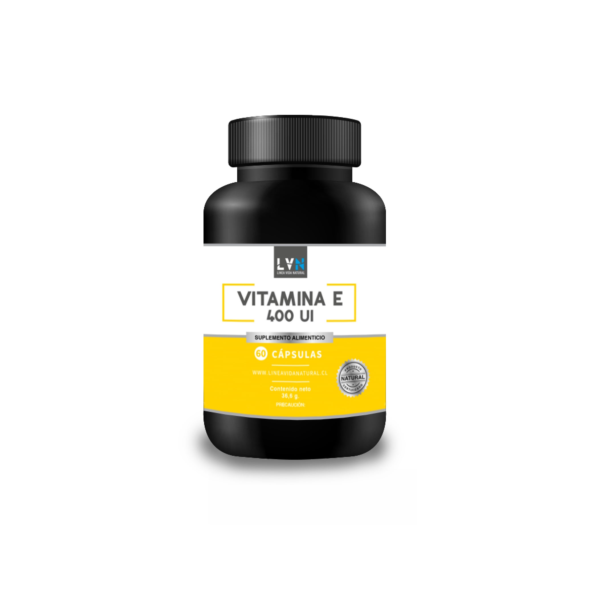 VITAMINA E 400UI Cápsulas x 60