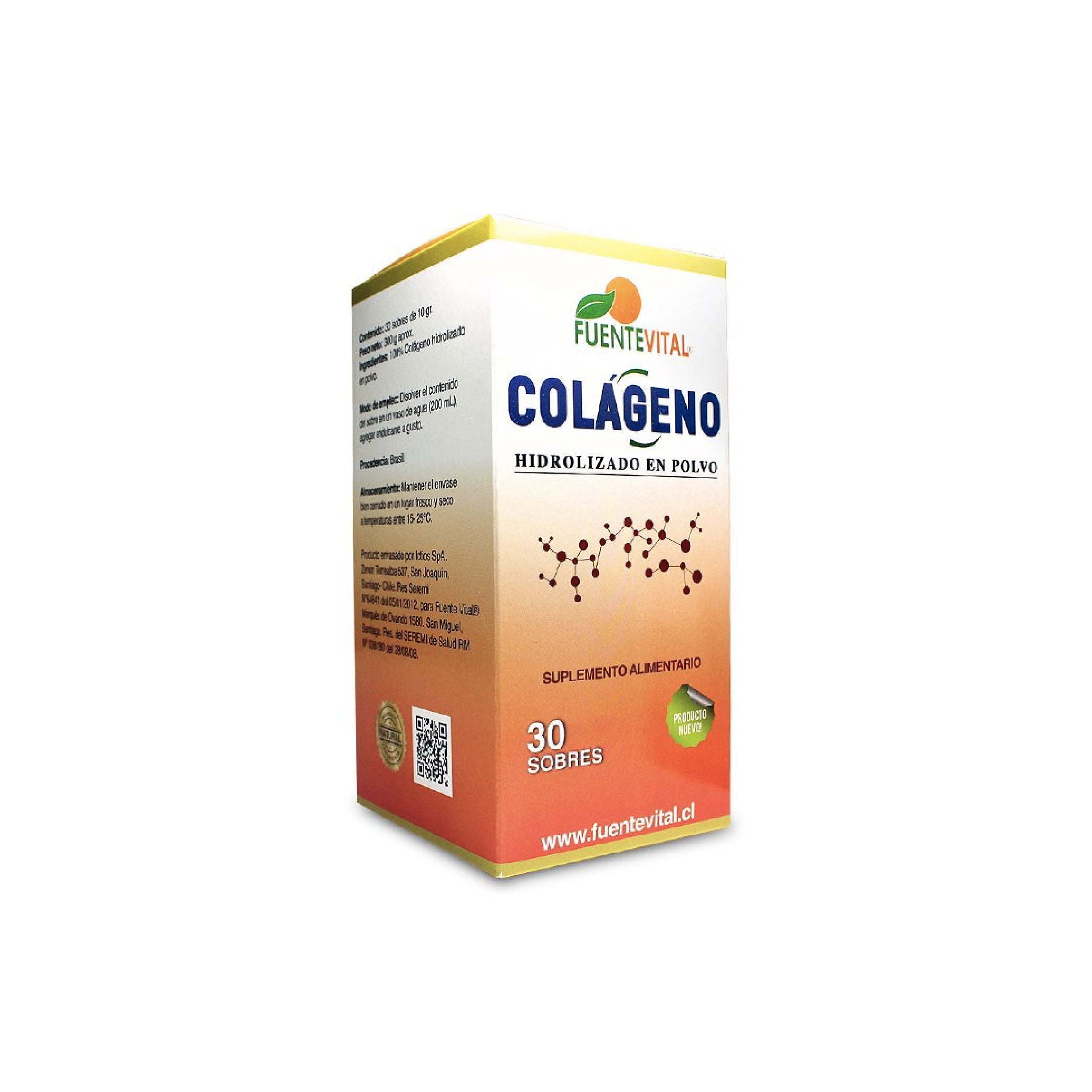 COLAGENO HIDROLIZADO Polvo Sobre x 30