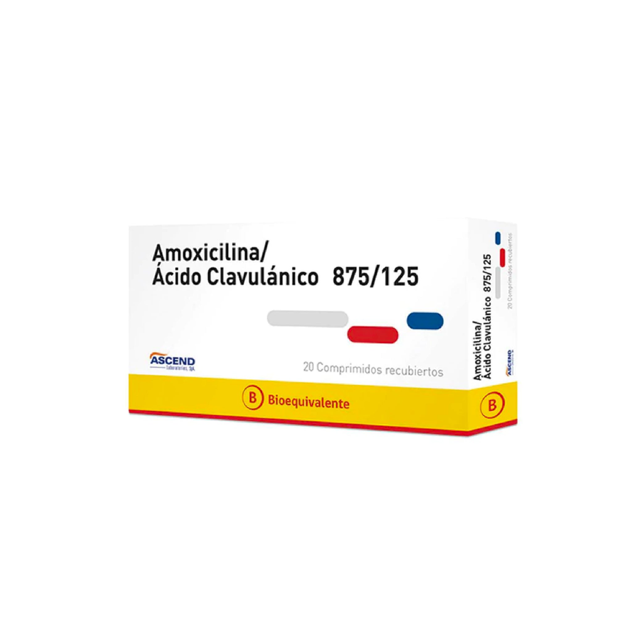 AMOXICILINA/ACIDO CLAVULANICO 875mg/125mg comp. x 20