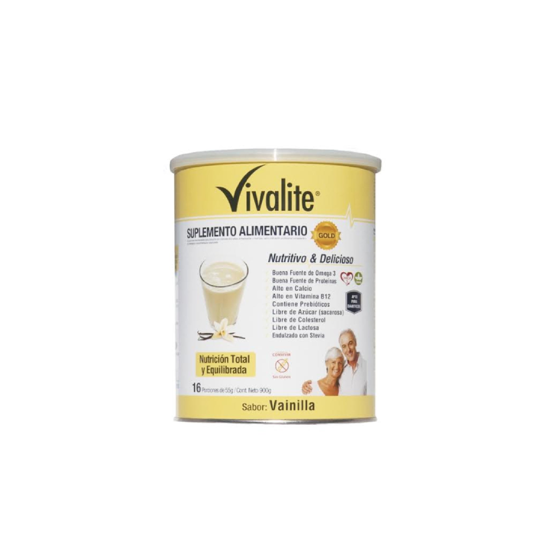 VIVALITE GOLD VAINILLA 900GRS