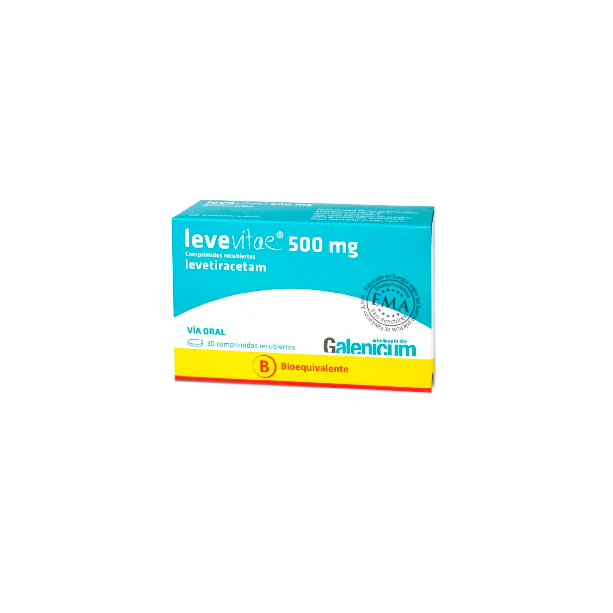 LEVEVITAE 500mg Comp. Rec. x 30