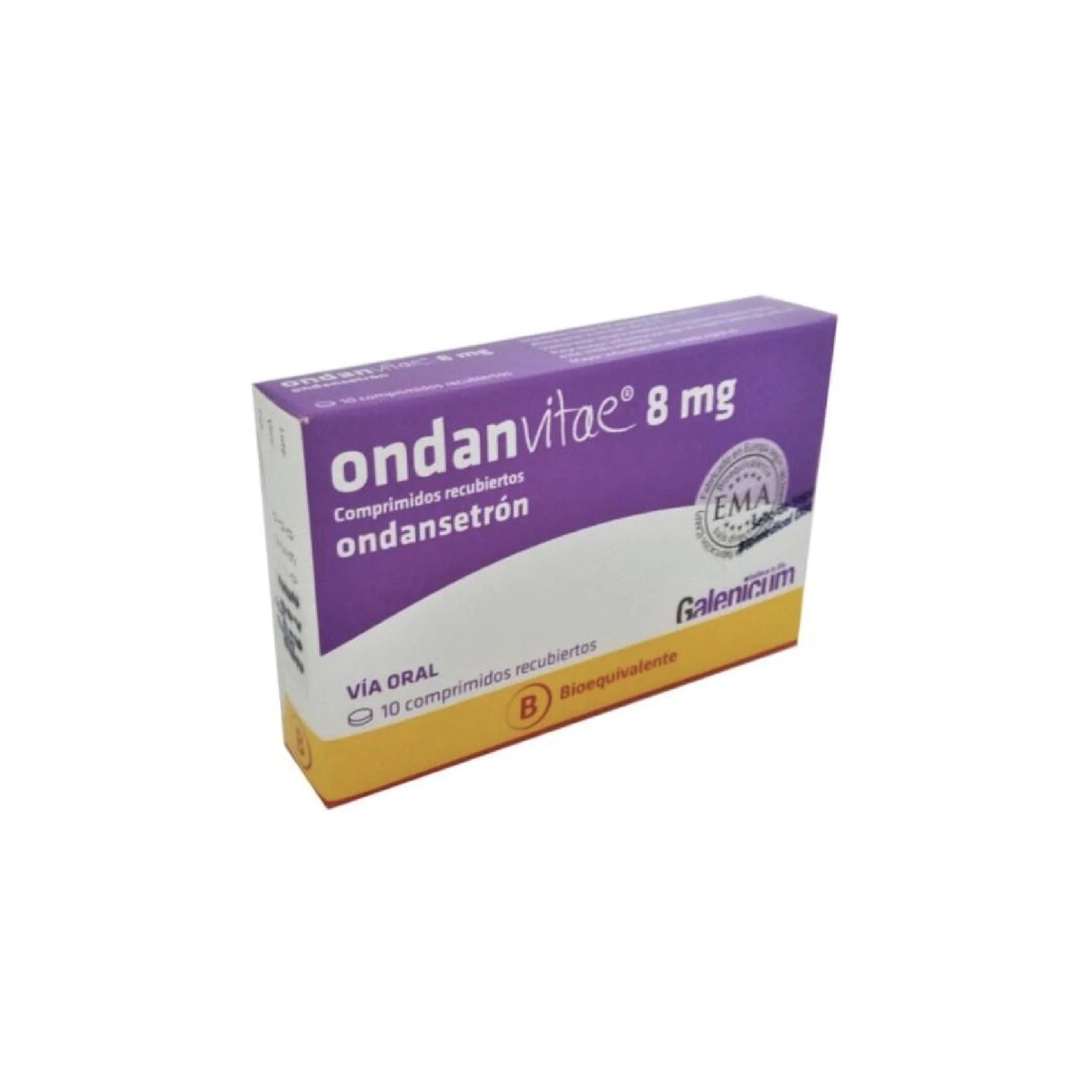 ONDANVITAE 8mg Comp. Rec. x 10