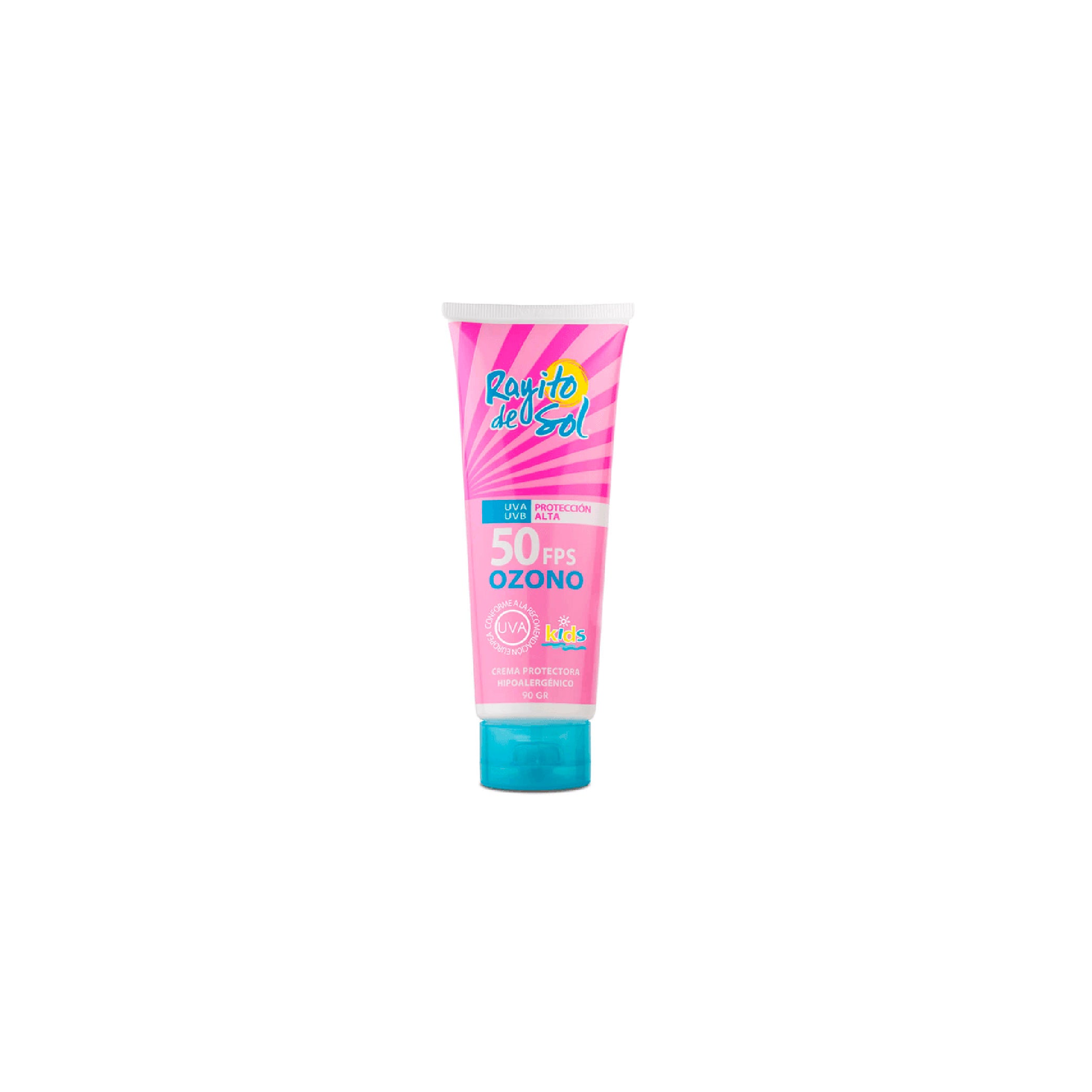 RAYITO DE SOL PROTECTOR SOLAR OZONO F 50 X90ML