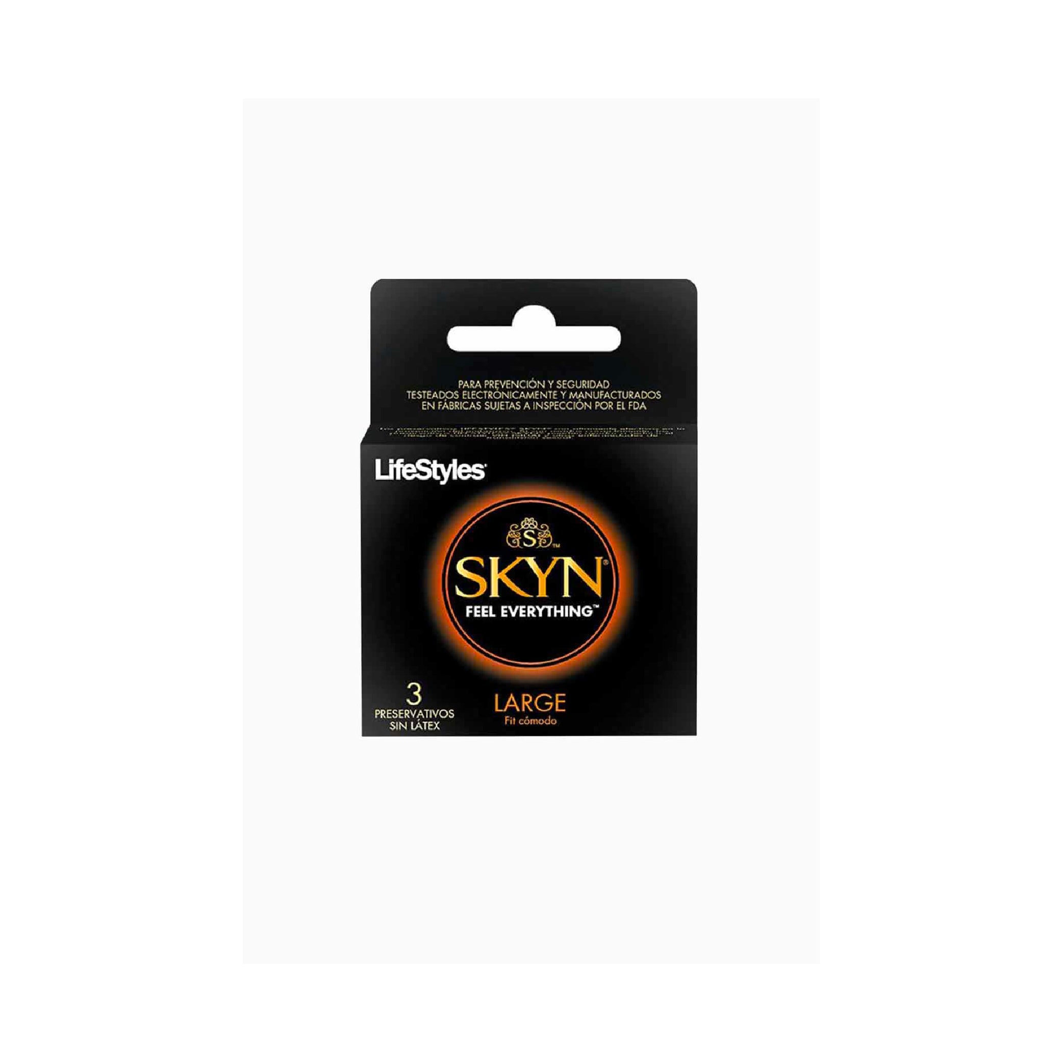 LIFE STYLES SKYN LARGE X3