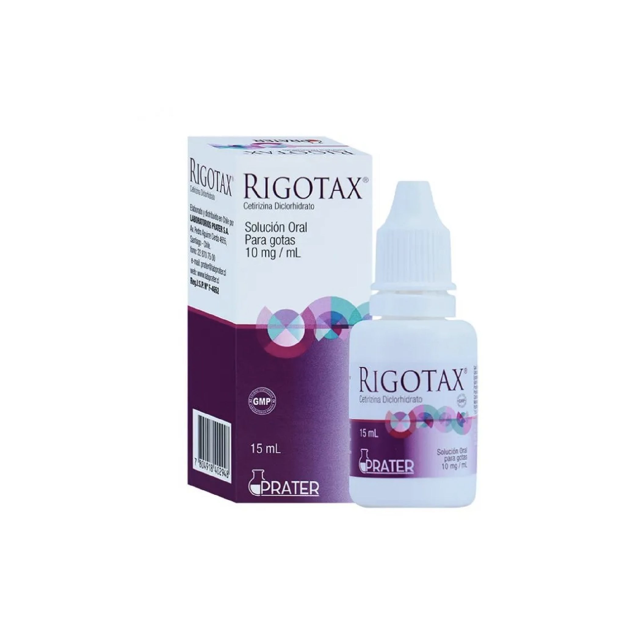 RIGOTAX 10mg /ml Gotas x 15ml