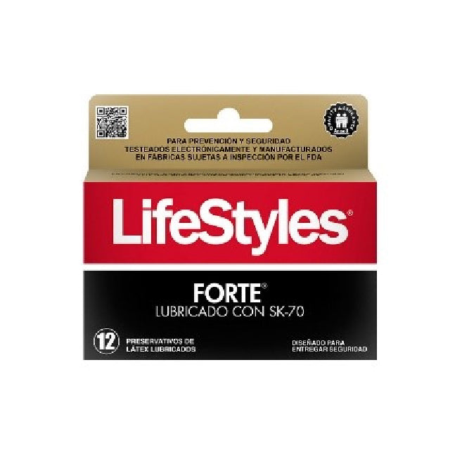 LIFE STYLES FORTE 12 UNIDADES