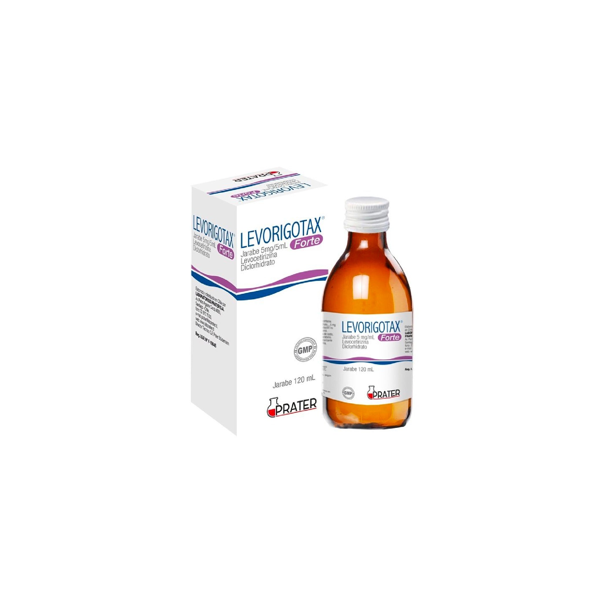 LEVORIGOTAX FORTE 5mg /5ml Jbe. x 120ml