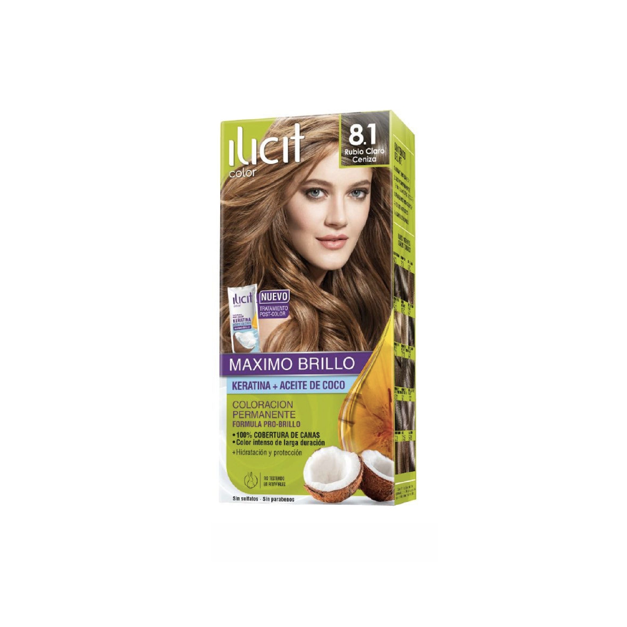 ILICIT 8/1 RUBIO CLARO CENIZA