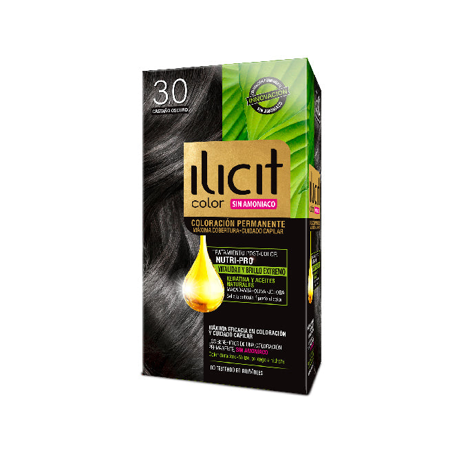 ILICIT CASTAÑO OSCURO 3.0 SIN AMONIACO