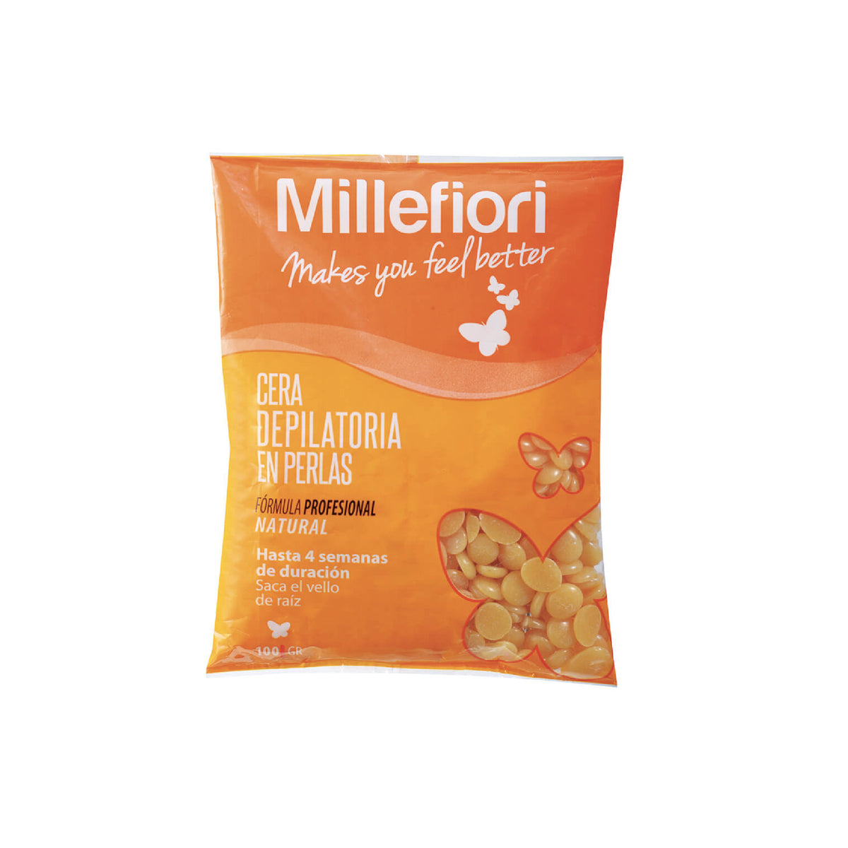 MILLEFIORI CERA PERLAS 100GR NATURAL