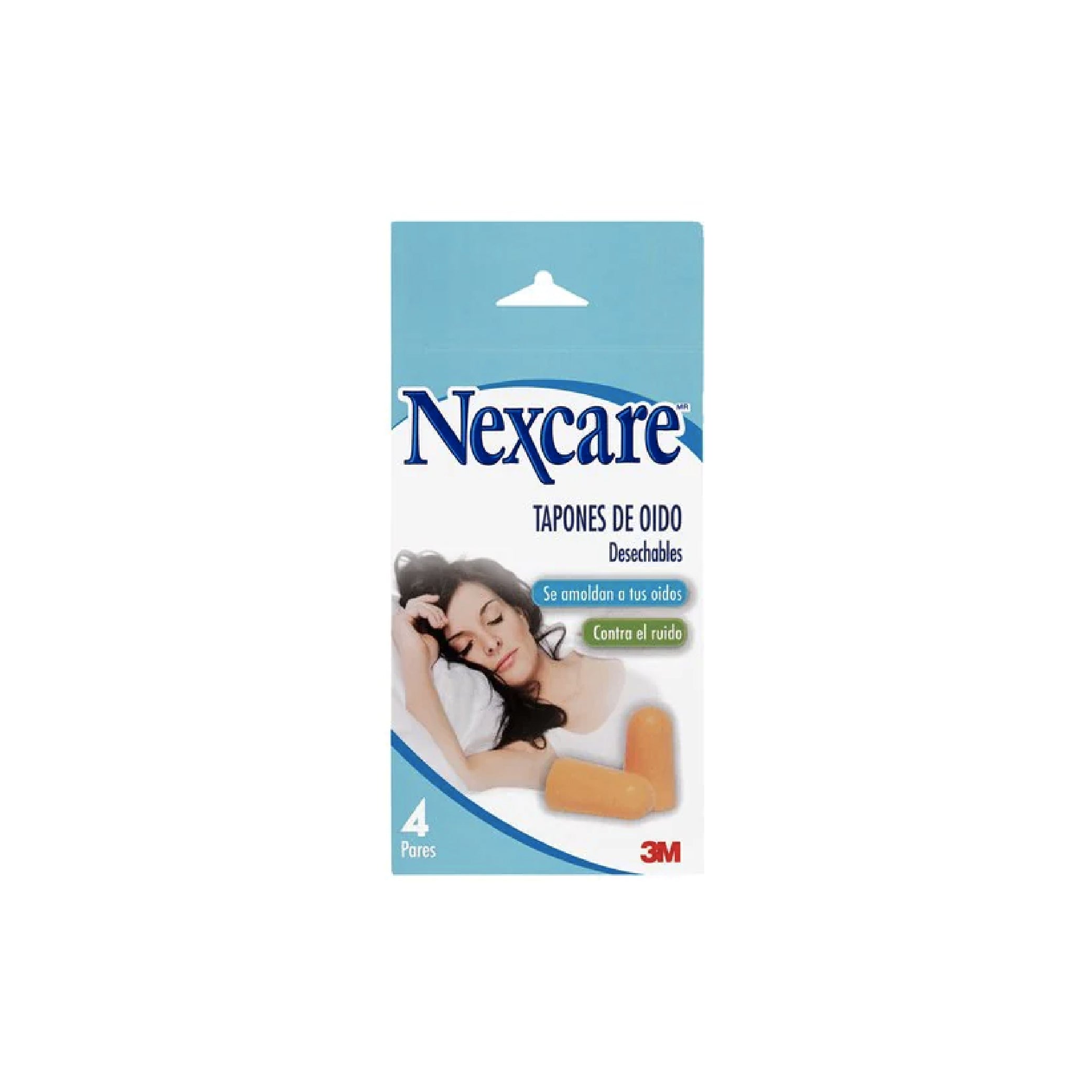 NEXCARE TAPONES DE OIDO 4 PARES