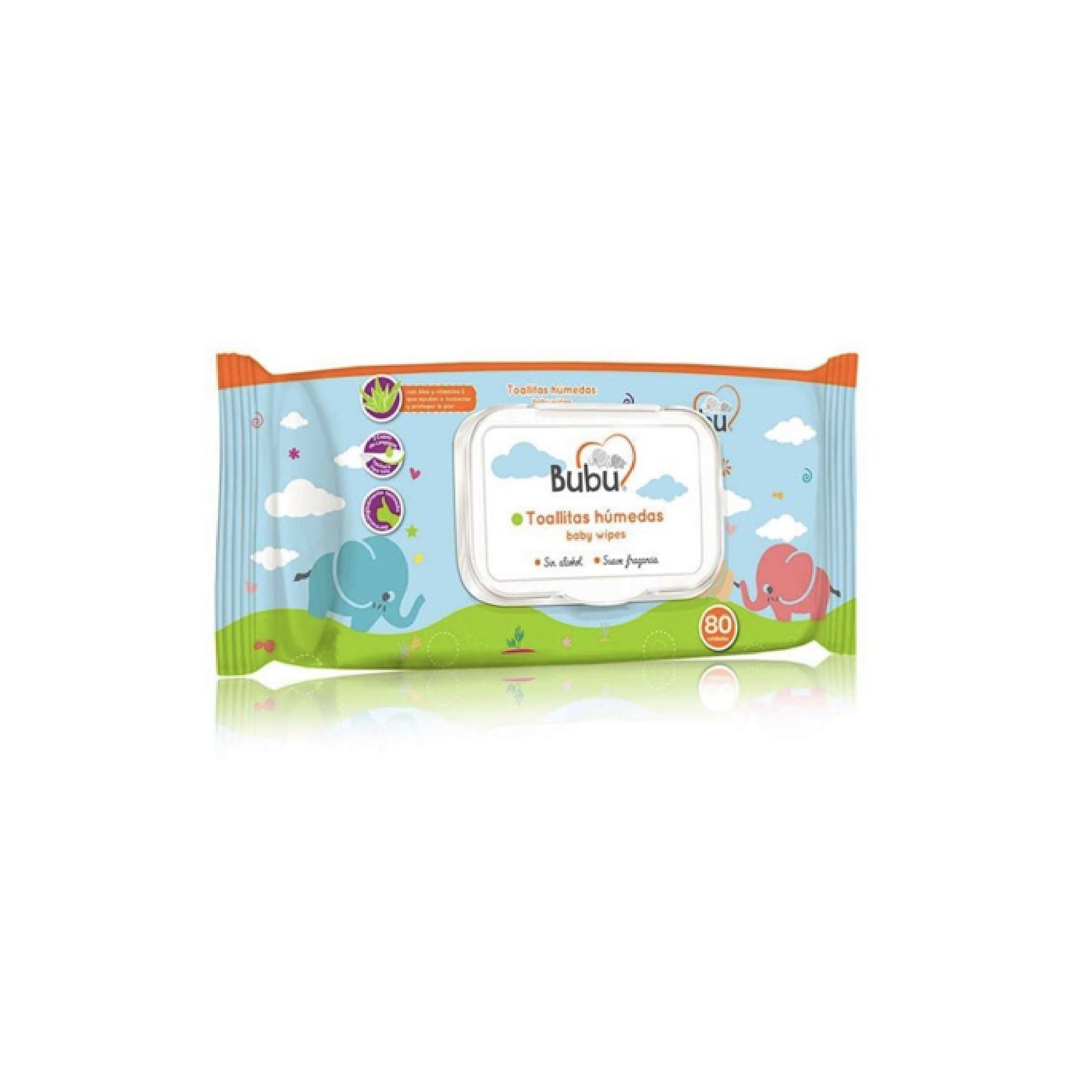 BUBU TOALLA HUMEDA 80X1
