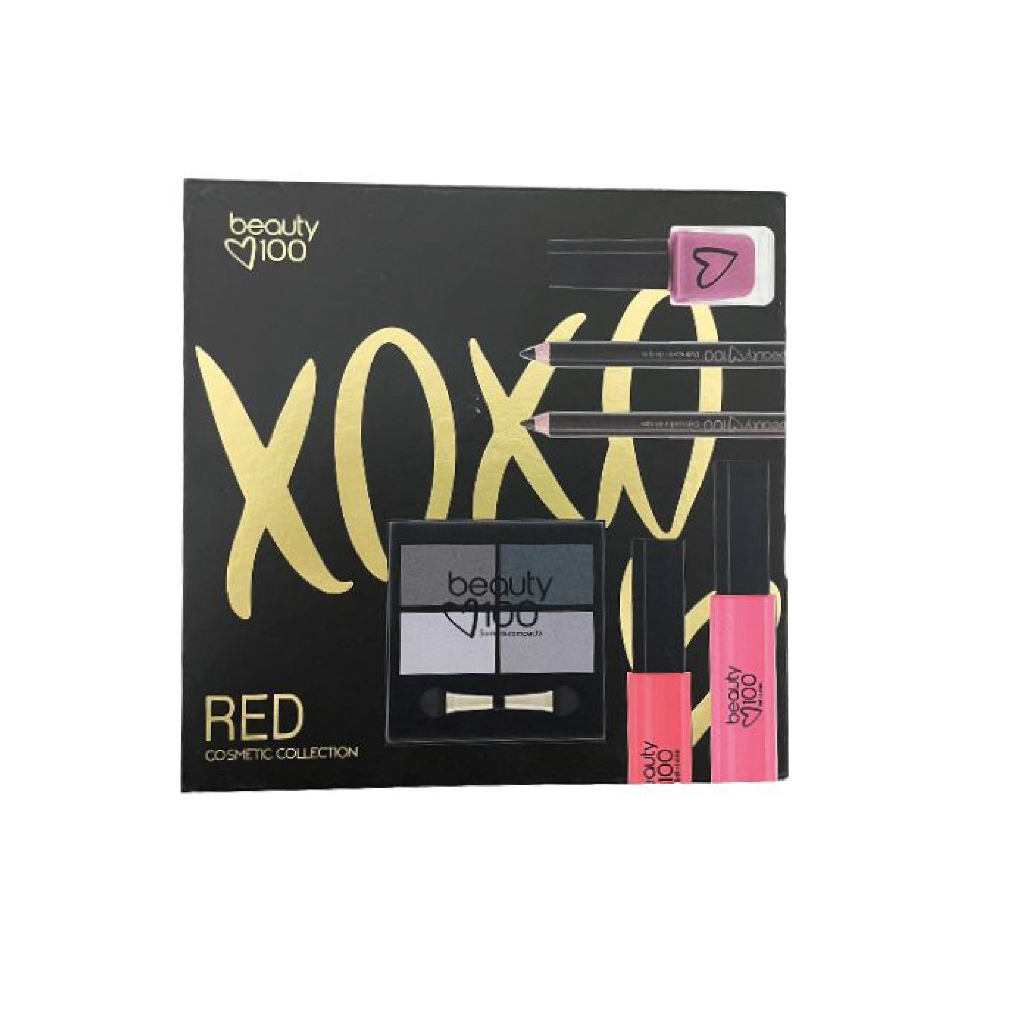 B100 SET MAQUILLAJE RED x 6