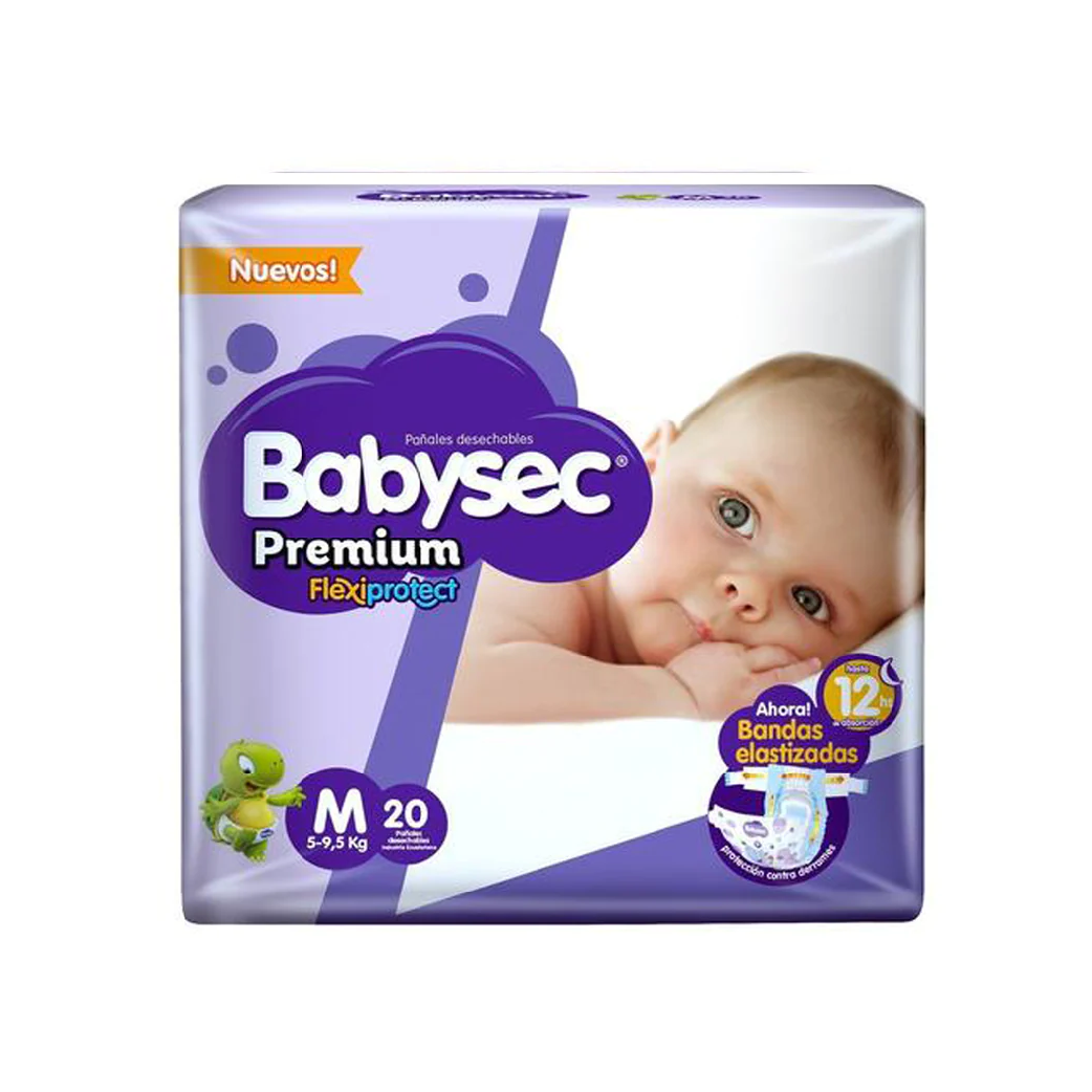 BABYSEC PREMIUM FLEXI PROTECT M X20