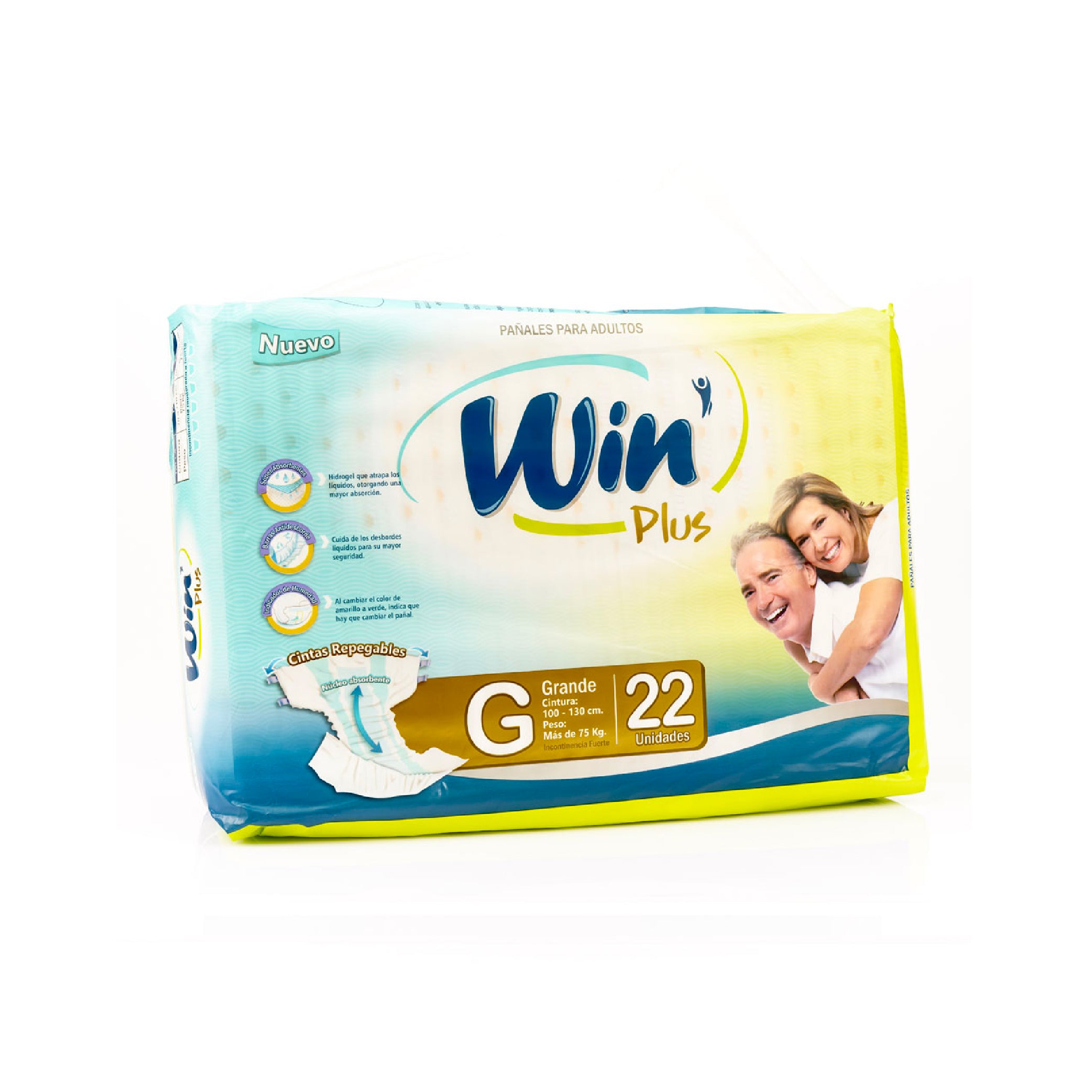 WIN PLUS PAÑALES ADULTO G X22