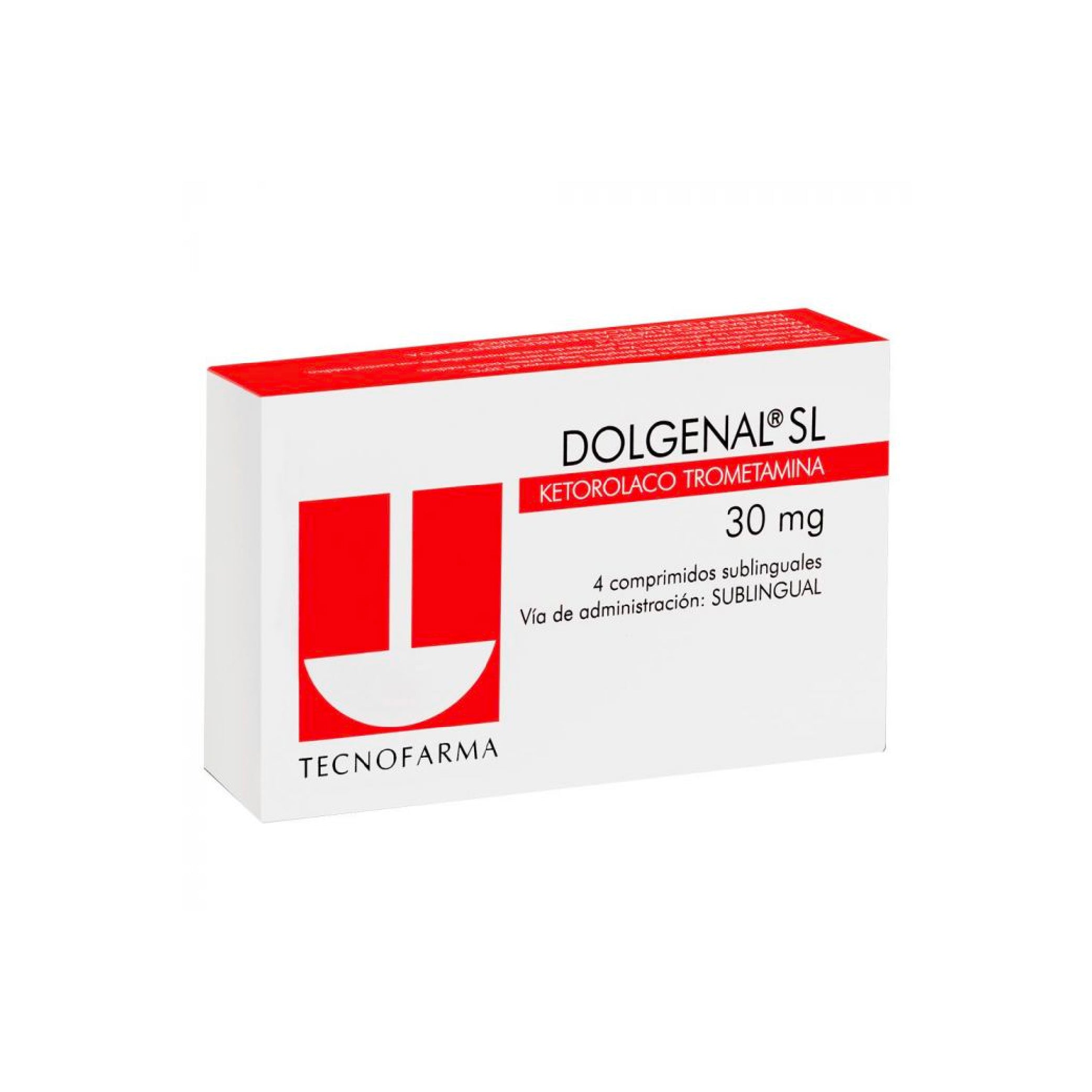 DOLGENAL 30mg Subli. Comp. x 4