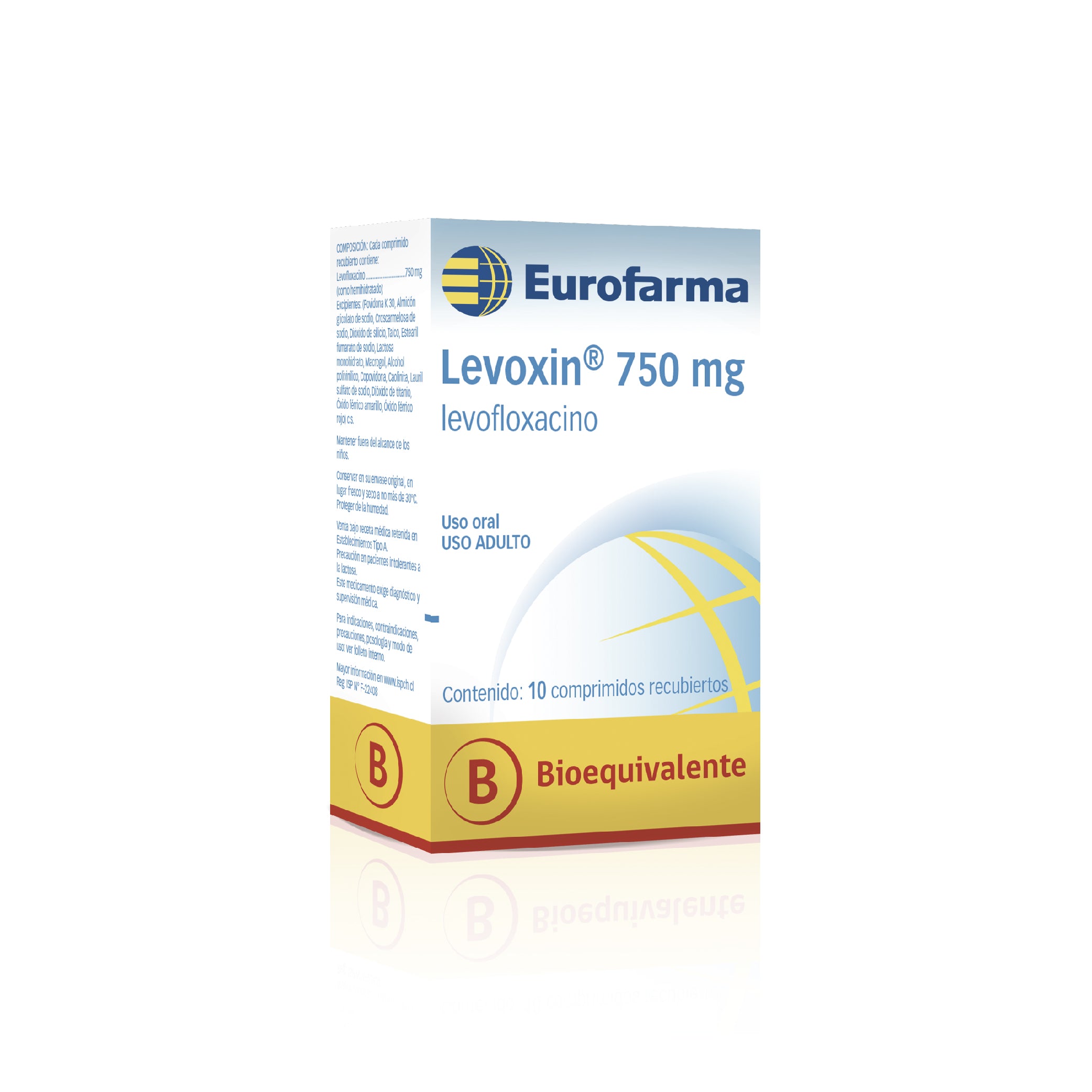 LEVOXIN 750mg Comp. x 10