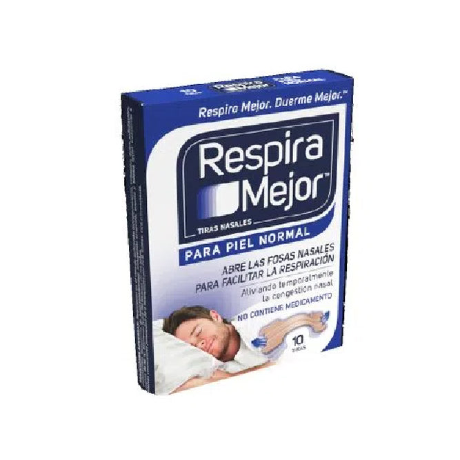 RESPIRA MEJOR P/S TIRA X 10