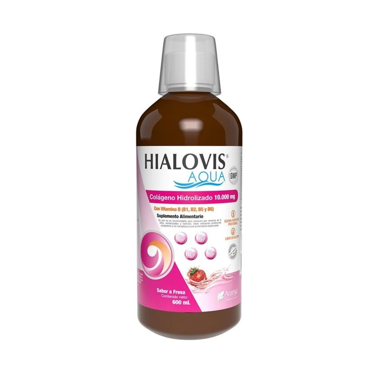 Hialovis Aqua Fresa Suspensión x 600 ml