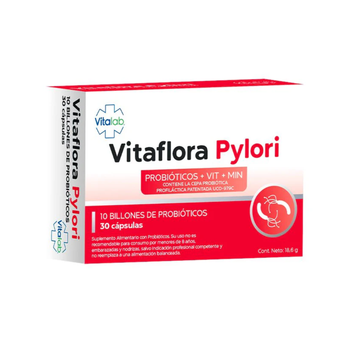Vitaflora Pylori Cápsulas x 30