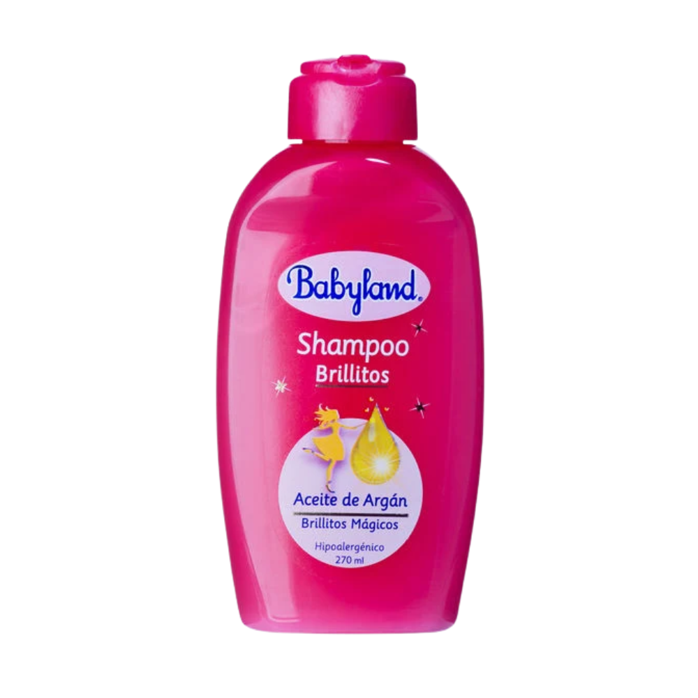 Babyland Shampoo Brillitos Aceite de Argán 270 ml