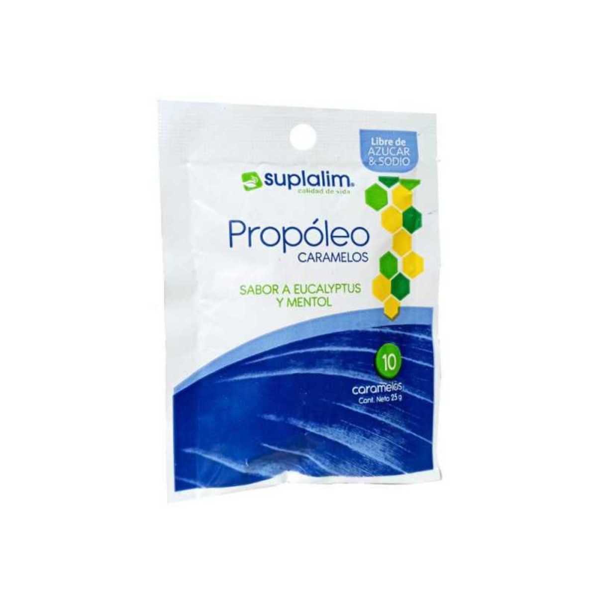 Propoleo Eucalyptus y Mentol Caramelo x 10