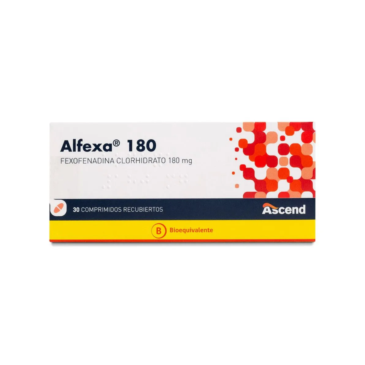 Alfexa 180 mg Comprimidos x 30