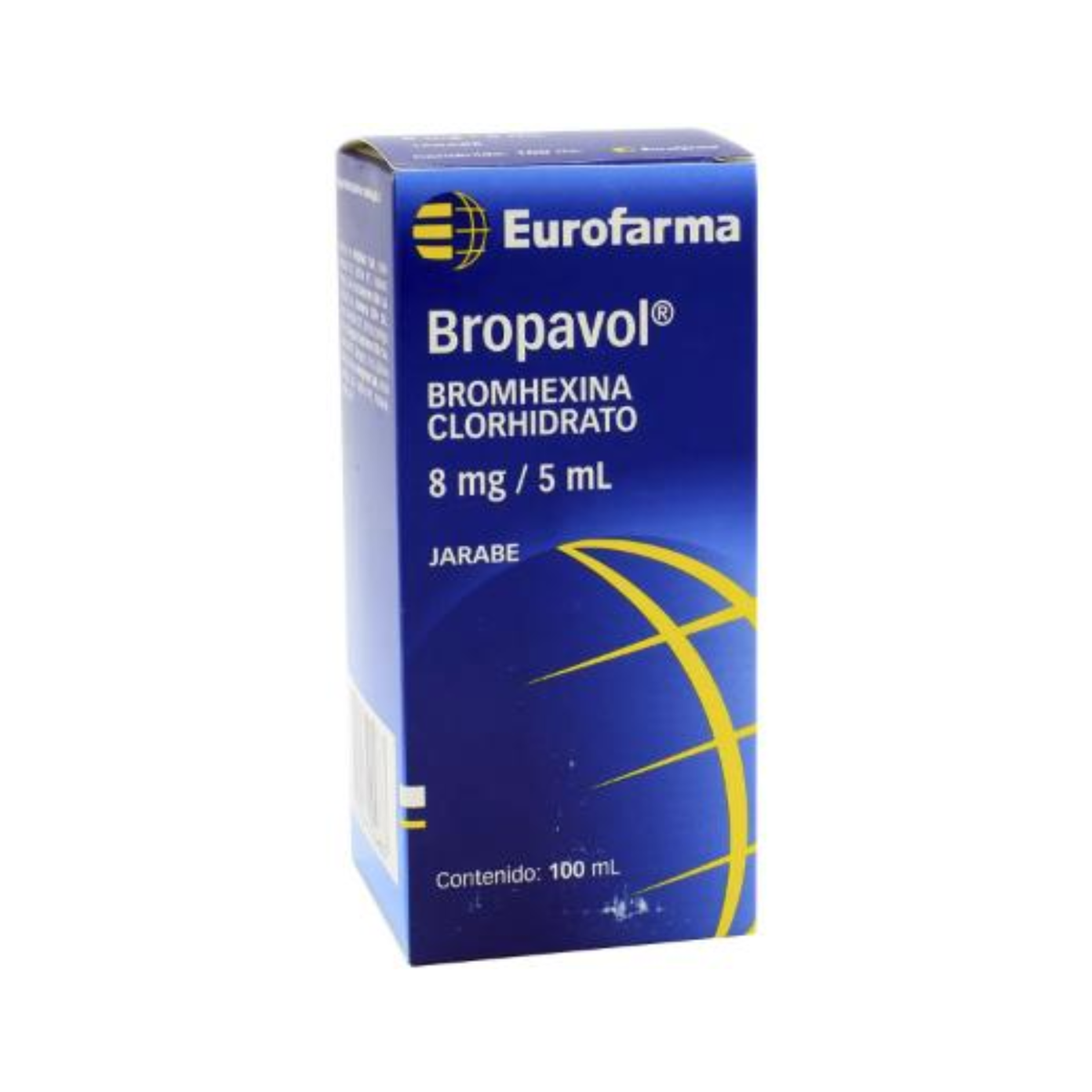 Bropavol 8 mg/5 ml Jarabe 100 ml