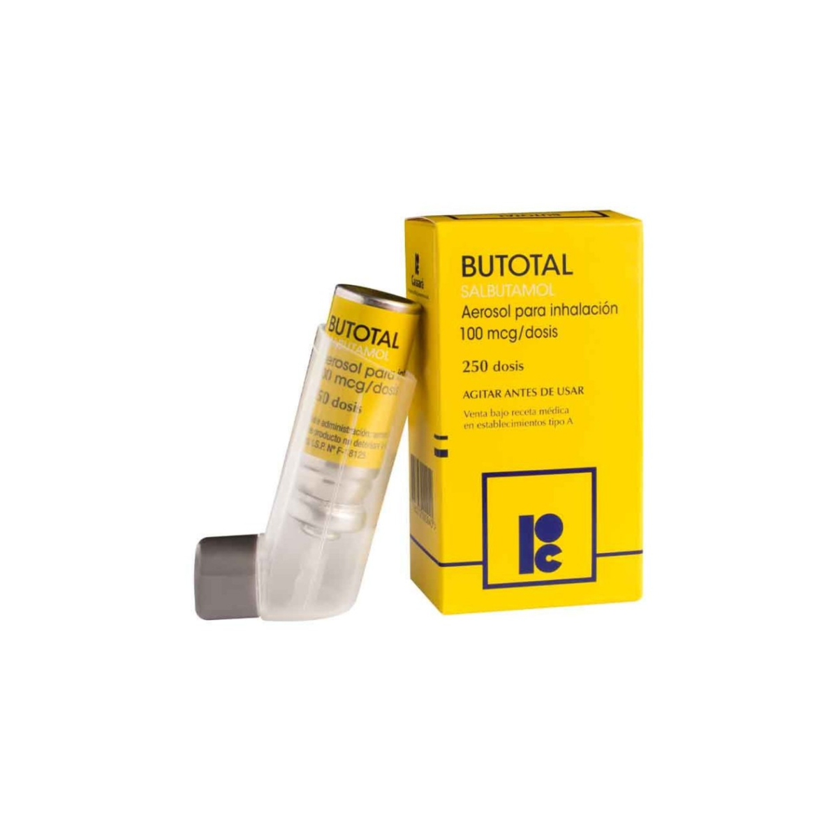Butotal 100 mcg Inhalador x 250 Dosis