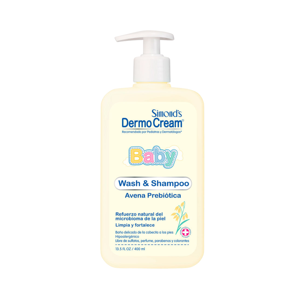 Simonds Dermocream Baby Wash & Shampoo Avena 400 ml