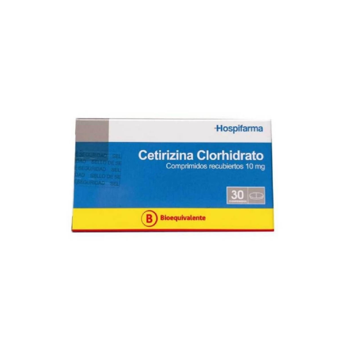 Cetirizina 10 mg Comprimidos x 30