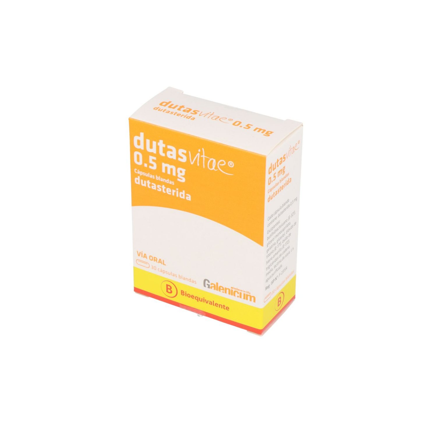 Dutasvitae 0.5 mg Cápsulas Blandas x 30