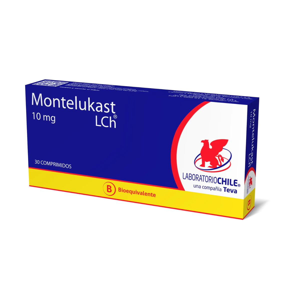 Montelukast 10 mg Comprimidos x 30