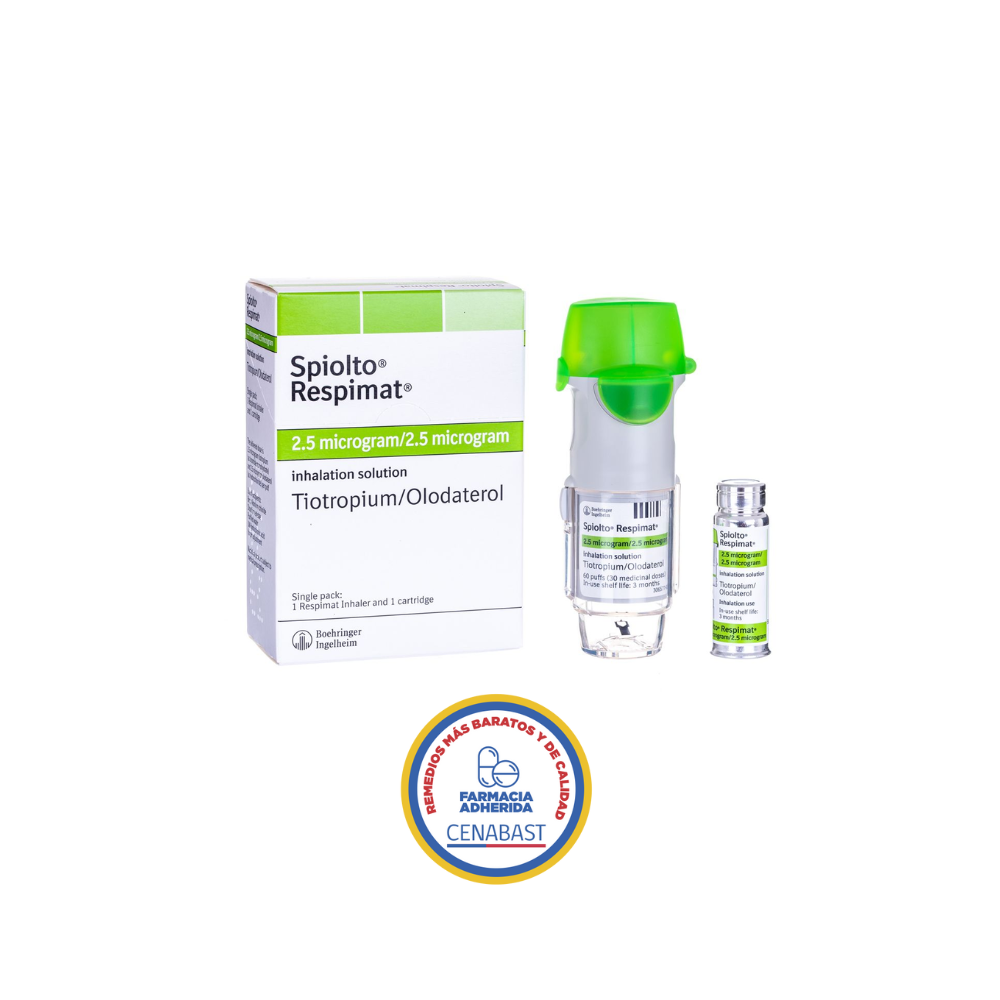 SPIOLTO RESPIMAT (CENABAST) 30 dosis x 1 Fco.