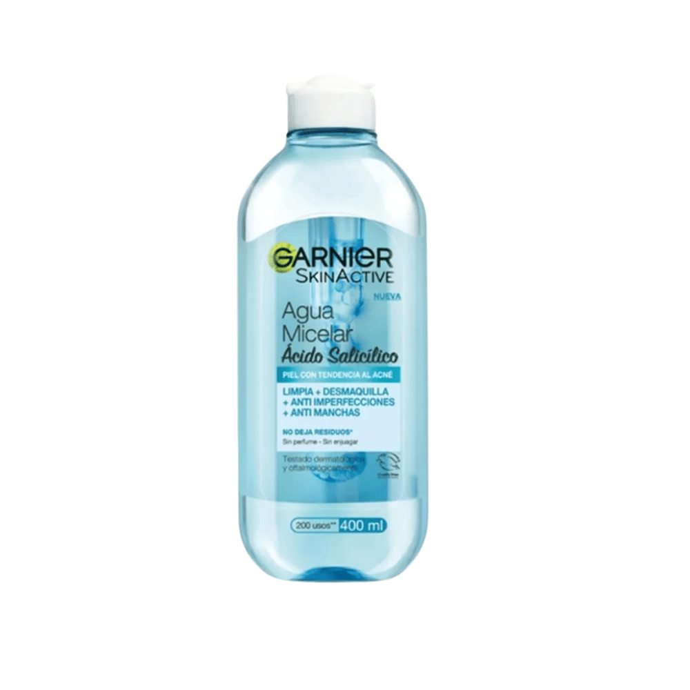 Garnier Agua Micelar Ácido Salicílico 400 ml