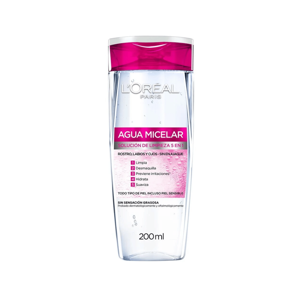 L'Oréal Agua Micelar 5 en 1 200 ml