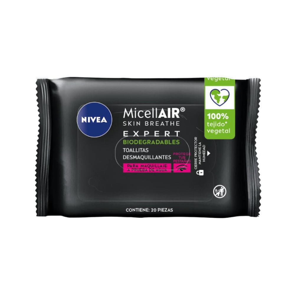 Nivea Toallitas Desmaquillantes Micellair x 20