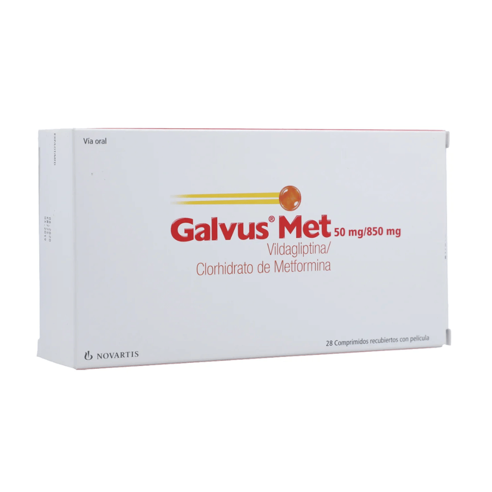 Galvus Met 50/850 mg Comprimidos x 28