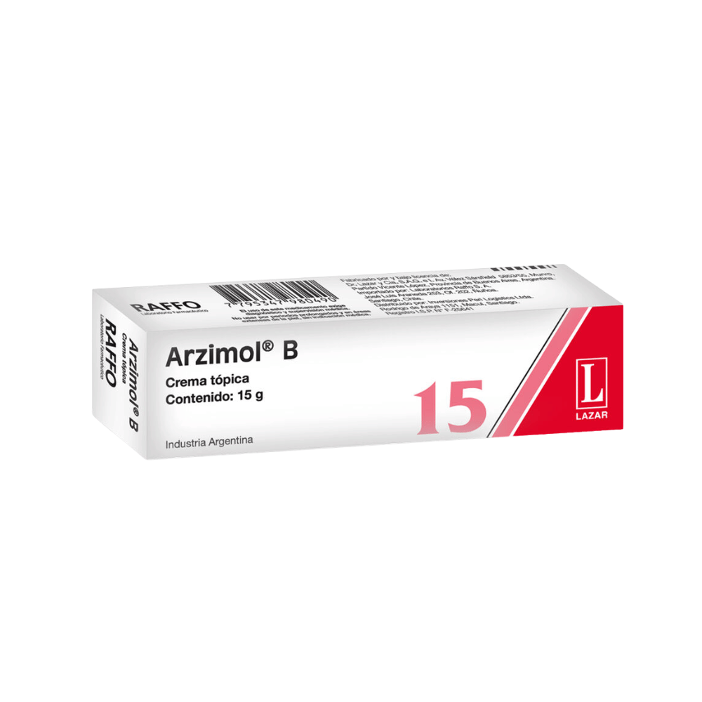 Arzimol B Crema Tópica 15 g