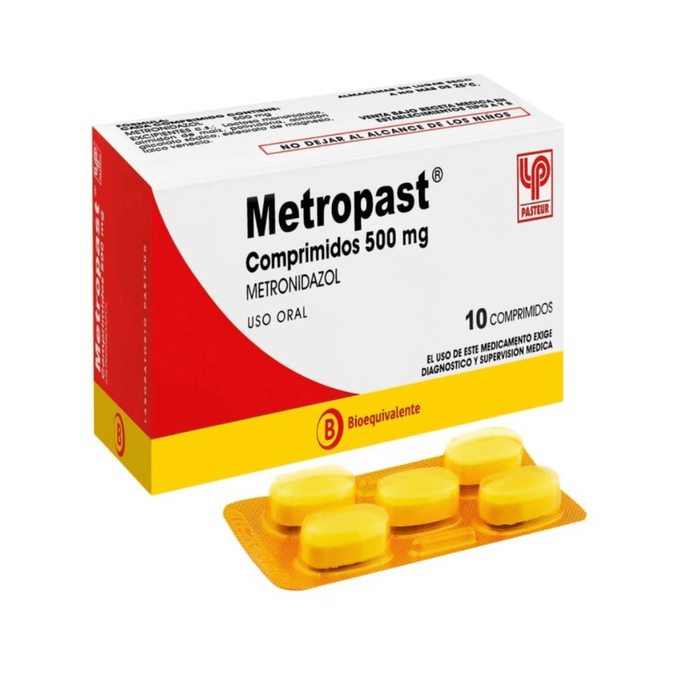 Metropast 500 mg Comprimidos x 10