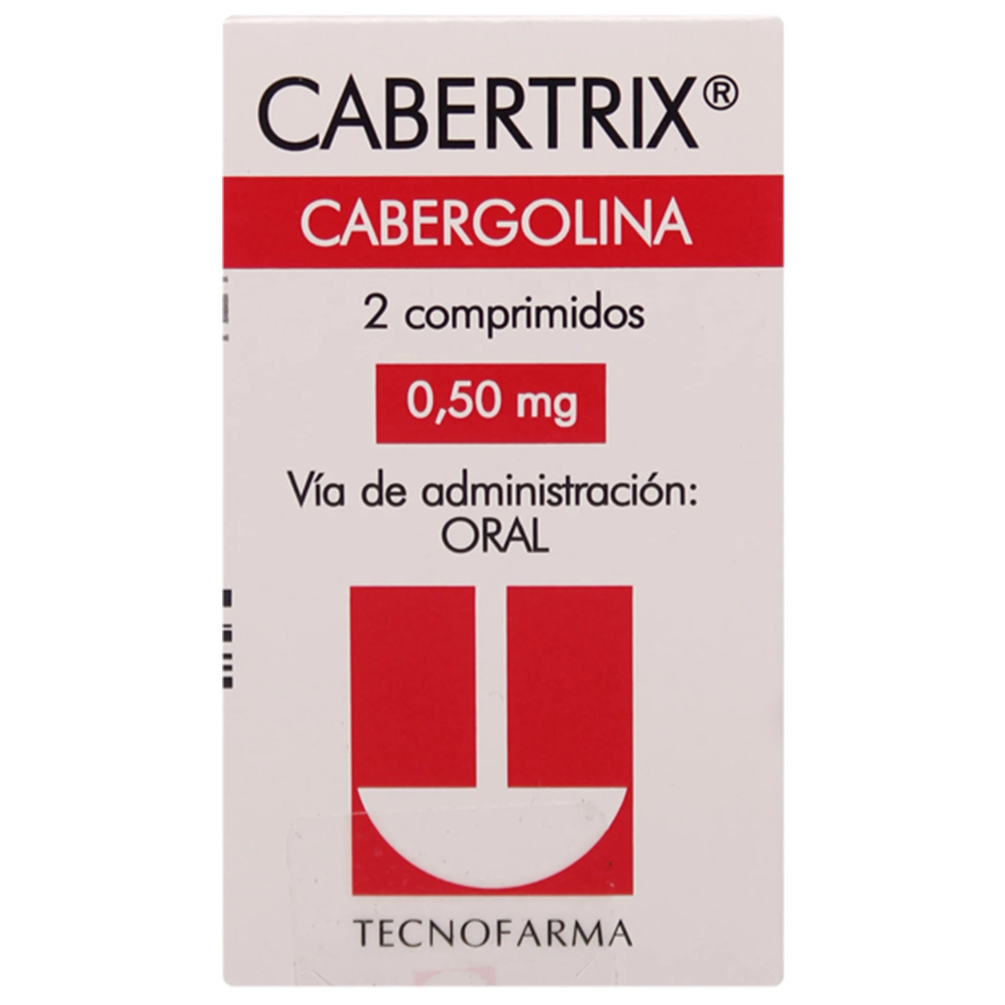 CABERTRIX 0.5mg Comp. x 2